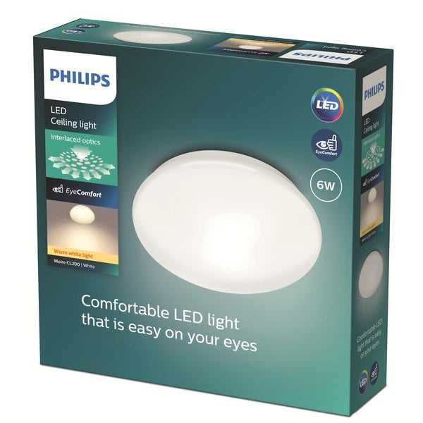 Philips Deckenleuchte CL200 EC RD 6W 2700K W HV 06