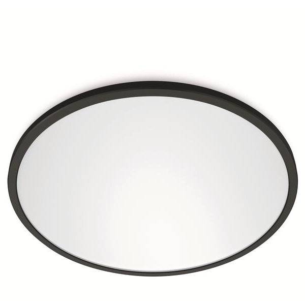 WiZ Superslim Tunable White Deckenleuchte 2450 lm Schwarz