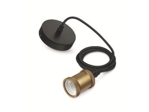 Philips Pendelleuchte Vintage E27, Gold