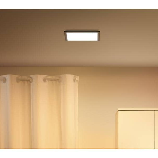 WiZ Panel Tunable White Deckenleuchte Schwarz 1000 lm