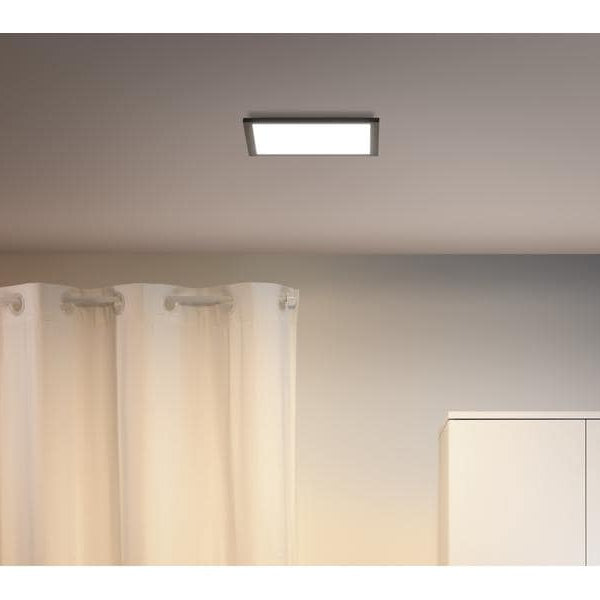 WiZ Panel Tunable White Deckenleuchte Schwarz 1000 lm