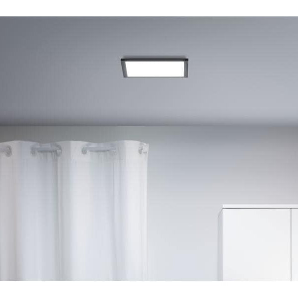 WiZ Panel Tunable White Deckenleuchte Schwarz 1000 lm