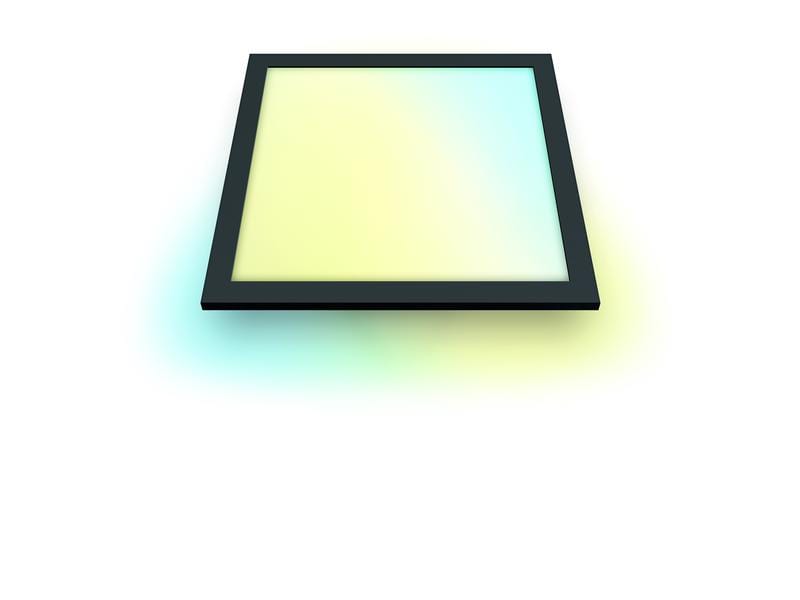 WiZ Panel Tunable White Deckenleuchte Schwarz 1000 lm