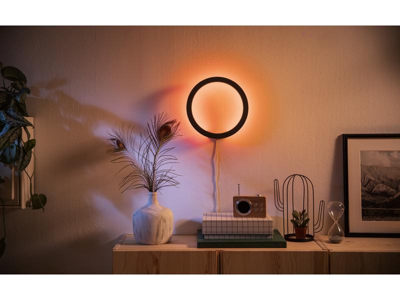 Philips Hue White &amp; Color Ambiance Sana Wandleuchte Schwarz