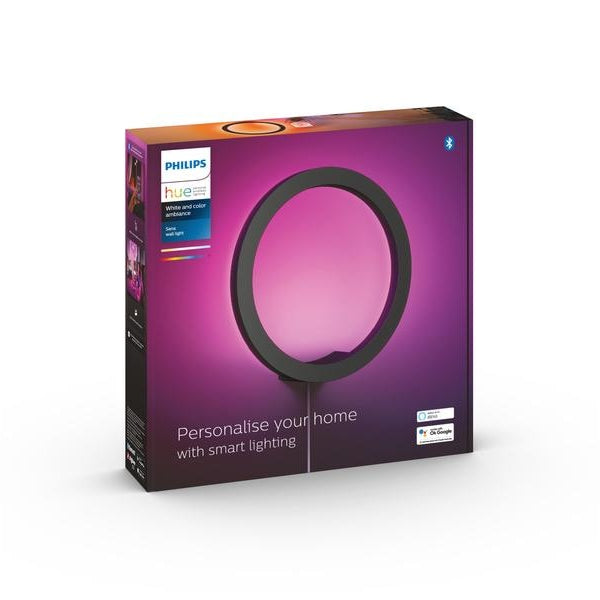 Philips Hue White & Color Ambiance Sana Wandleuchte Schwarz