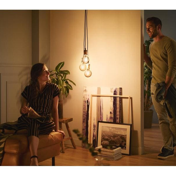 Philips Pendelleuchte Vintage E27, Rosegold