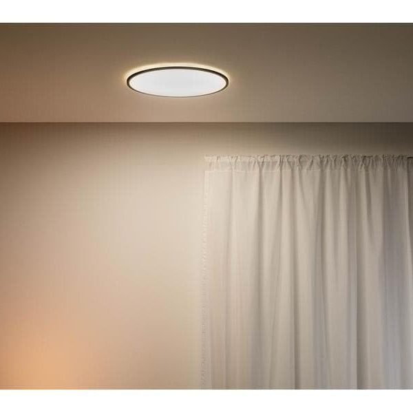 WiZ Superslim Tunable White Deckenleuchte 2450 lm Schwarz