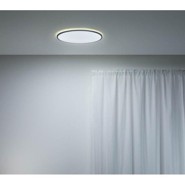 WiZ Superslim Tunable White Deckenleuchte 2450 lm Schwarz