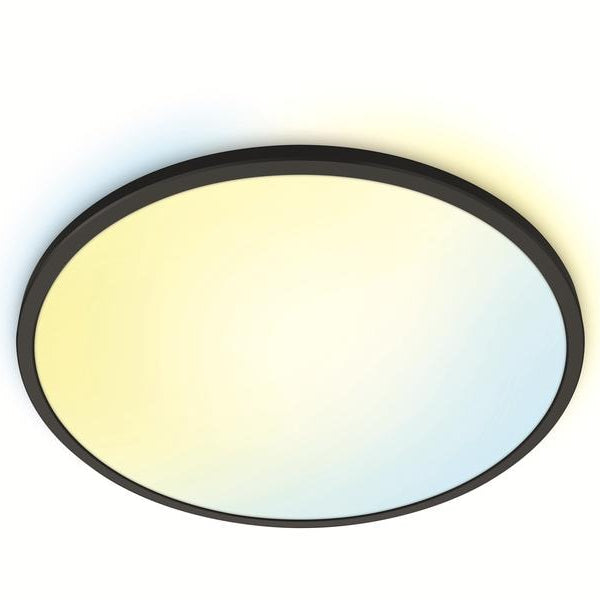 WiZ Superslim Tunable White Deckenleuchte 2450 lm Schwarz