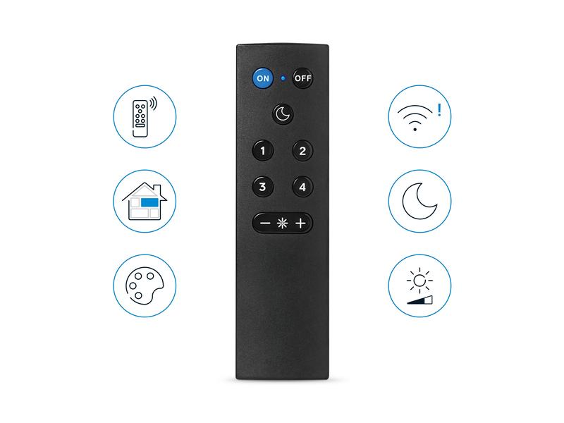 WiZ Zubehör Remote Fernbedienung mit Batterien Einzelpack