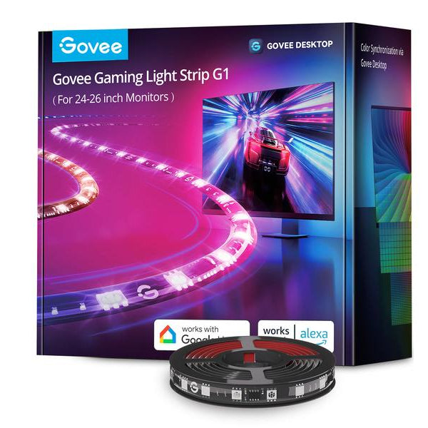 Govee LED Stripe Gaming G1, Wi-Fi + Bluetooth, RGBIC, 27