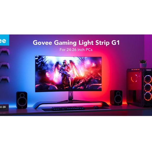 Govee LED Stripe Gaming G1, Wi-Fi + Bluetooth, RGBIC, 27