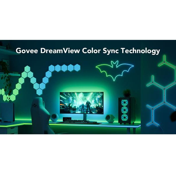 Govee LED Stripe Gaming G1, Wi-Fi + Bluetooth, RGBIC, 27
