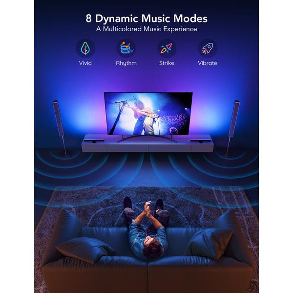 Govee Lichtbalken Flow Plus, RGBIC, WiFi + Bluetooth