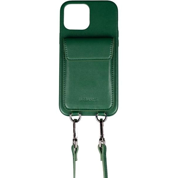 Urbany's Necklace Case Handekette+ iPhone 15 Pro Max Racing Green