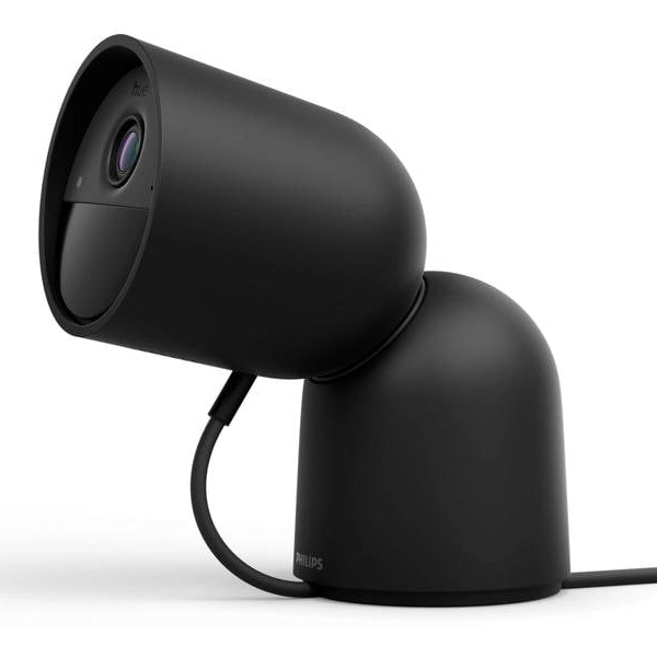Philips Hue Secure kabelgebundene Kamera mit Standfuss Schwarz
