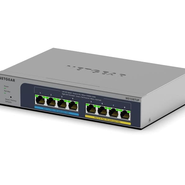 Netgear PoE++ Switch MS108TUP 8 Port