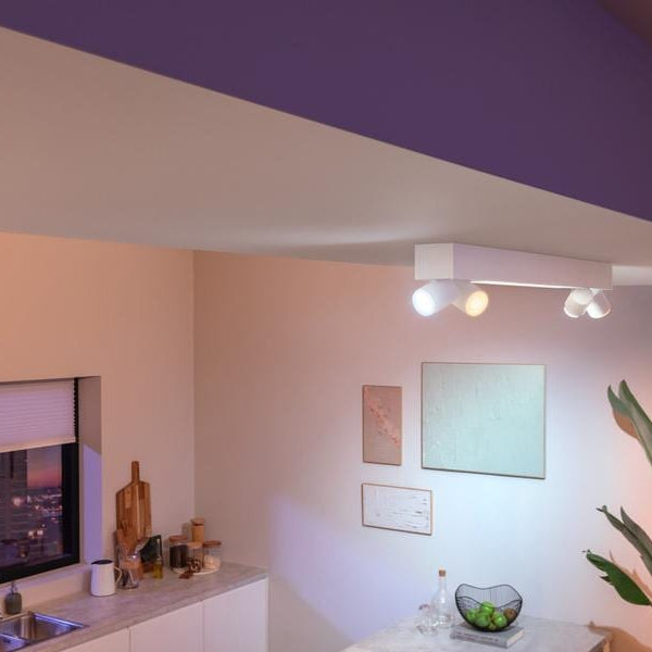 Philips Hue White & Color Ambiance Centris 4-Deckenspot Weiss