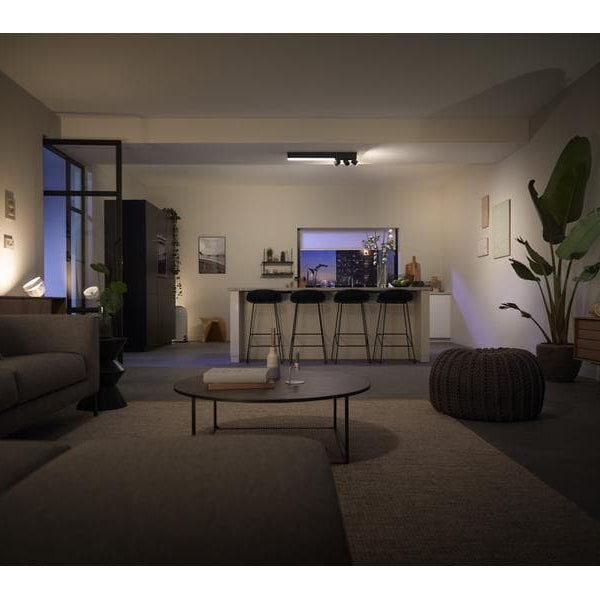 Philips Hue White & Color Ambiance Centris 3-Deckenspot Schwarz