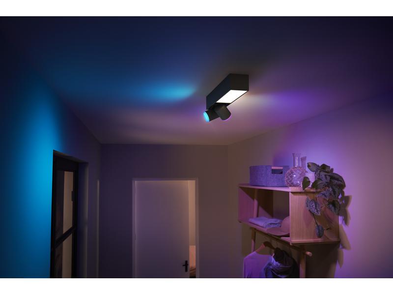 Philips Hue White & Color Ambiance Centris 2-Deckenspot Schwarz