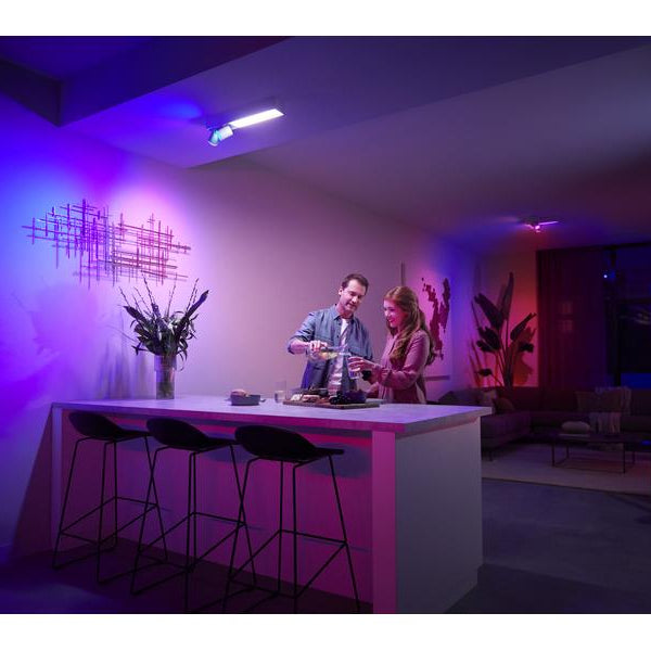 Philips Hue White & Color Ambiance Centris 2-Deckenspot Weiss