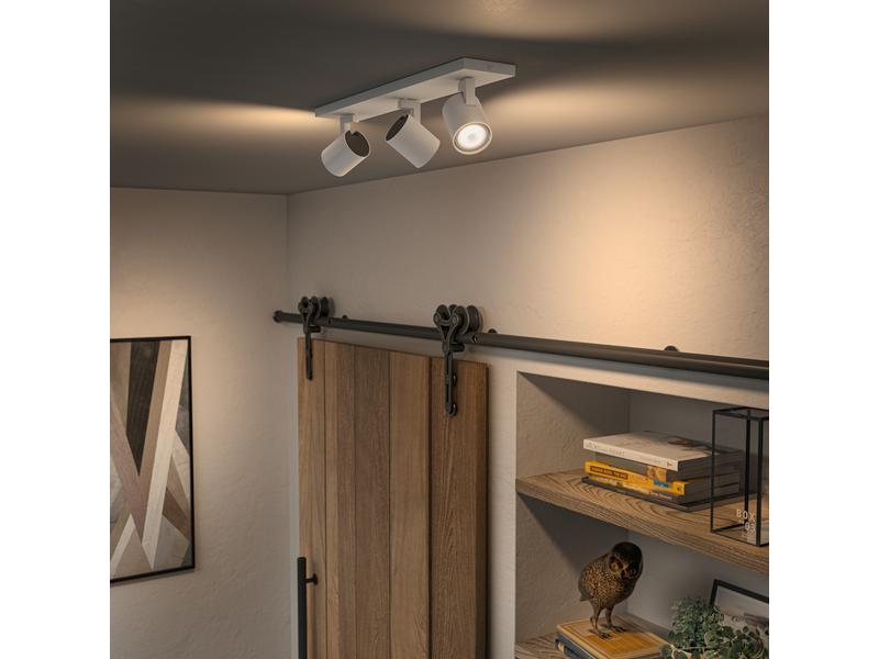 Philips Hue White Ambiance Runner 3er-Spot Weiss