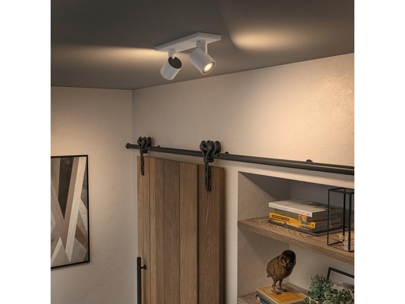 Philips Hue White Ambiance Runner Doppelspot Weiss