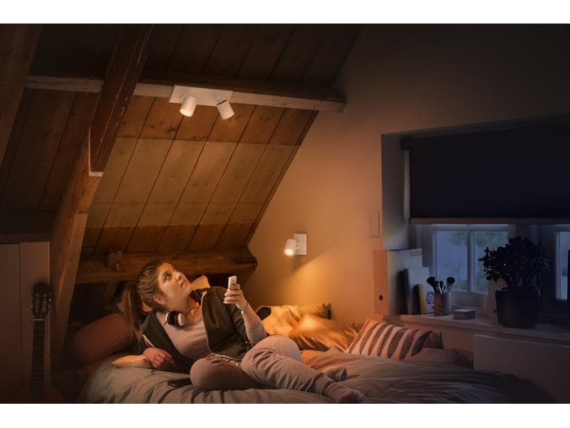 Philips Hue White Ambiance Runner Doppelspot Weiss