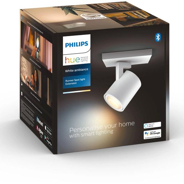 Philips Hue White Ambiance Runner Spot Erweiterung Weiss