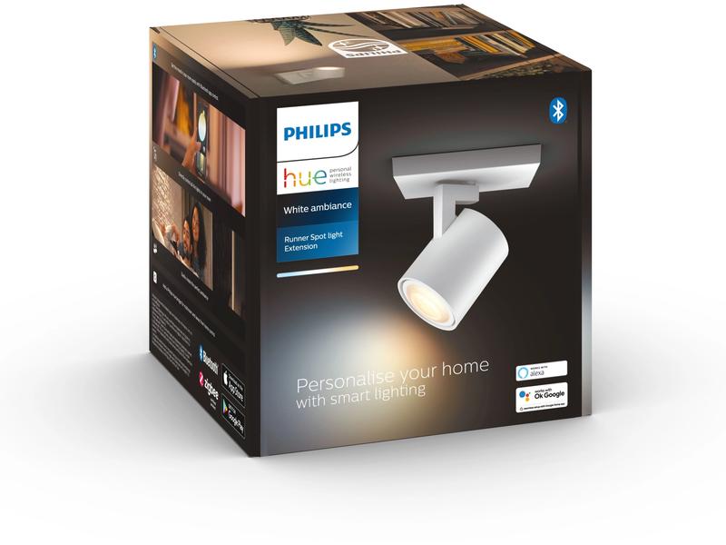 Philips Hue White Ambiance Runner Spot Erweiterung Weiss