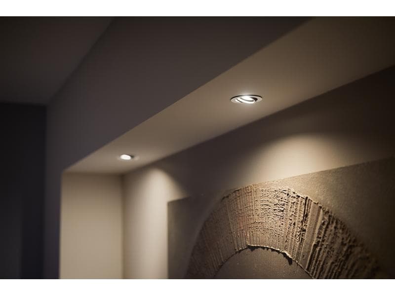 Philips Hue White & Color Ambiance Centura Einbauspot Rund Weiss