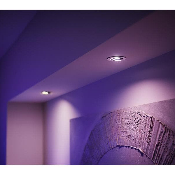 Philips Hue White & Color Ambiance Centura Einbauspot Rund Weiss
