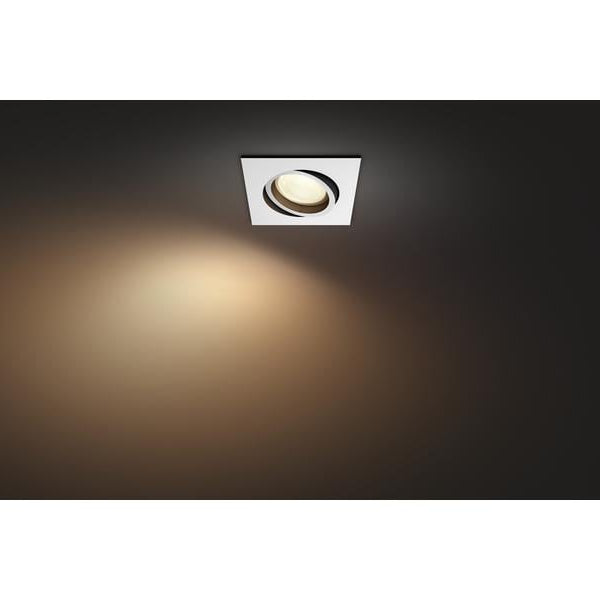 Philips Hue White & Color Ambiance Centura Einbauspot Eckig Weiss