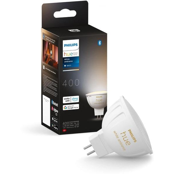 Philips Hue Leuchtmittel White Ambiance MR16 Einzelpack 400 lm
