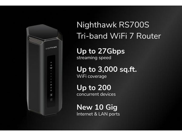 Netgear Tri-Band WiFi Router Nighthawk RS700S-100EUS