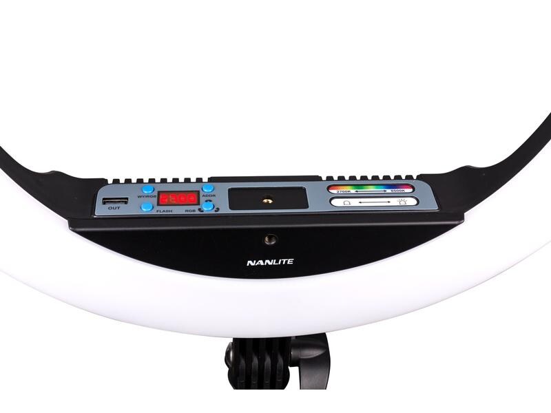 Nanlite Dauerlicht halo 16C RGB Ringleuchte