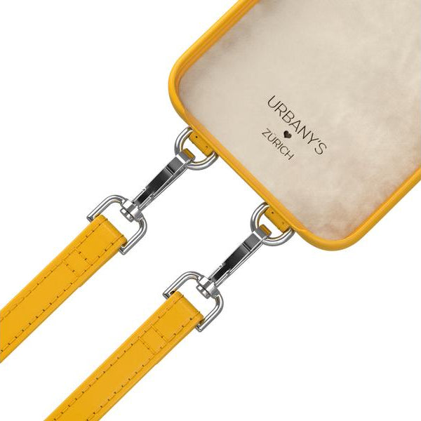 Urbany's Necklace Case Handekette+ iPhone 15 Plus Honey Bee