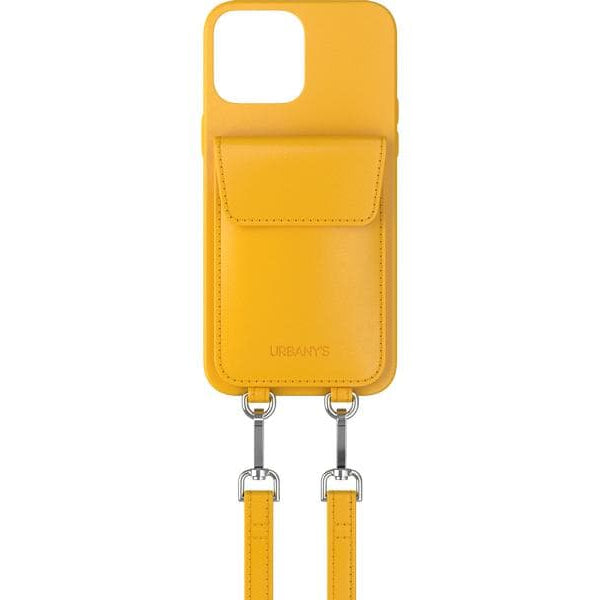 Urbany's Necklace Case Handekette+ iPhone 15 Plus Honey Bee