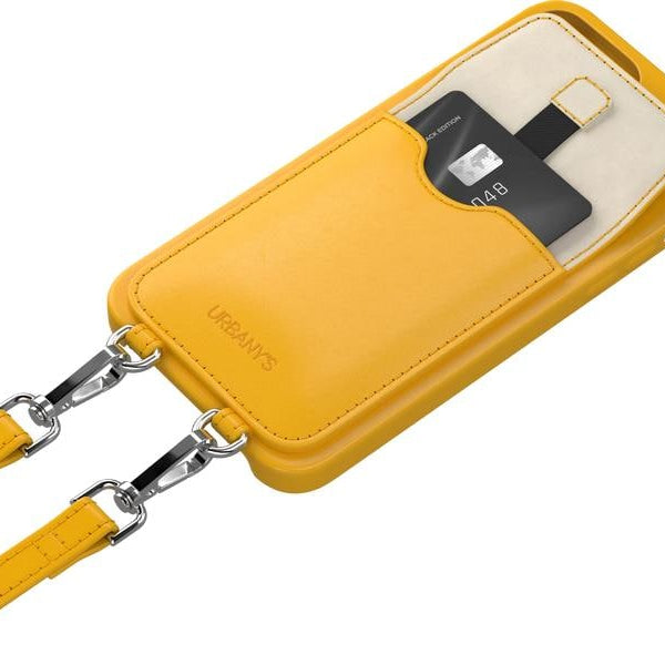 Urbany's Necklace Case Handekette+ iPhone 15 Plus Honey Bee