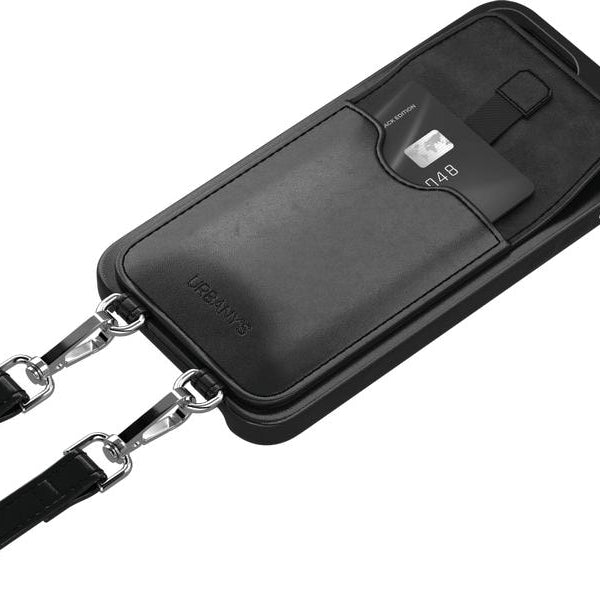Urbany's Necklace Case Handekette+ iPhone 15 Pro Max Night Owl