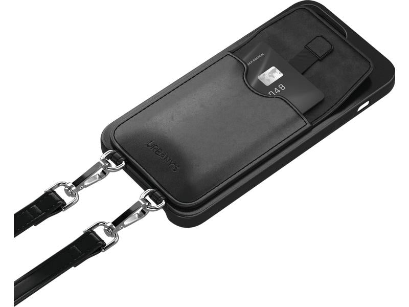 Urbany's Necklace Case Handekette+ iPhone 15 Pro Max Night Owl