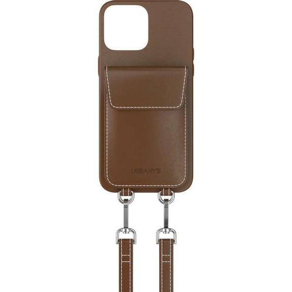 Urbany's Necklace Case Handekette+ iPhone 15 Plus Espresso Martini