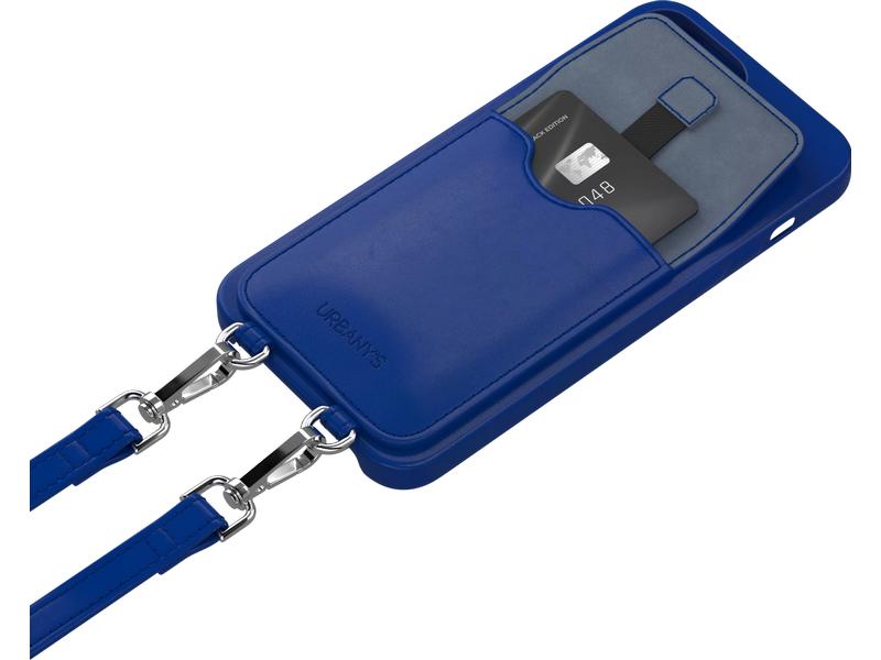 Urbany's Necklace Case Handekette+ iPhone 15 Plus Atlantic Ocean