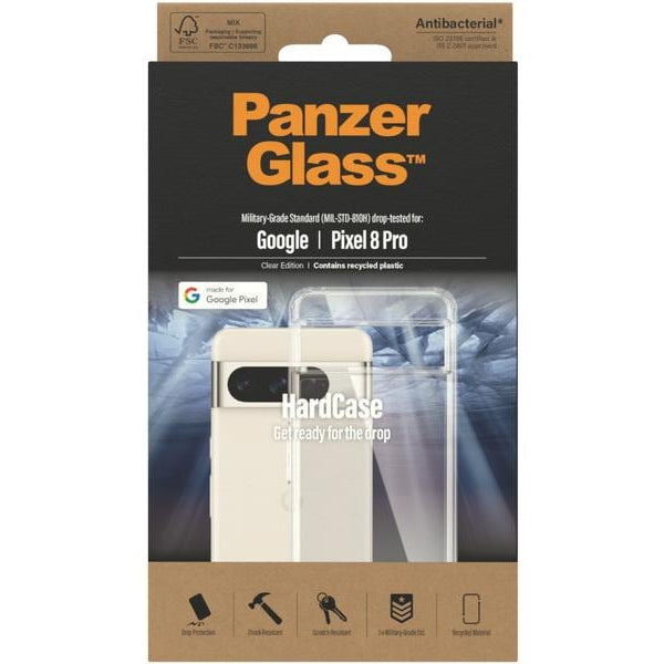 Panzerglass Back Cover HardCase Pixel 8 Pro Transparent