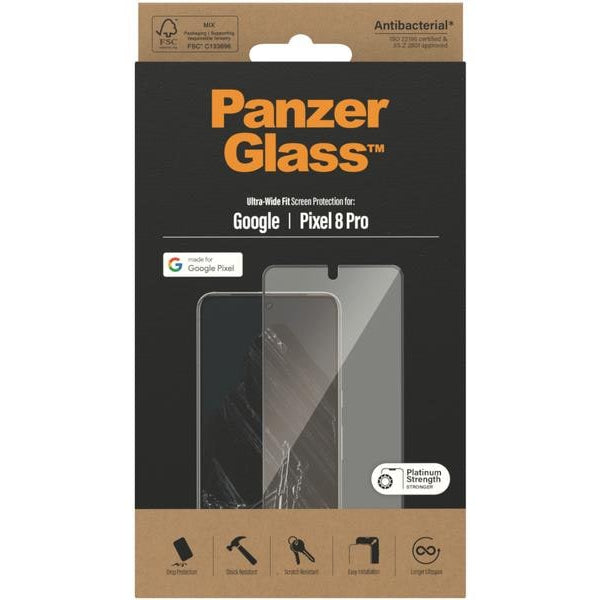Panzerglass Displayschutz Ultra Wide Fit Pixel 8 Pro