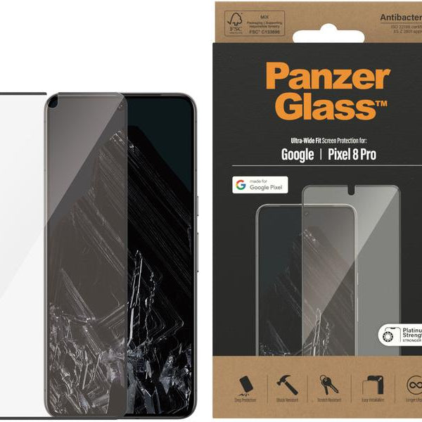 Panzerglass Displayschutz Ultra Wide Fit Pixel 8 Pro