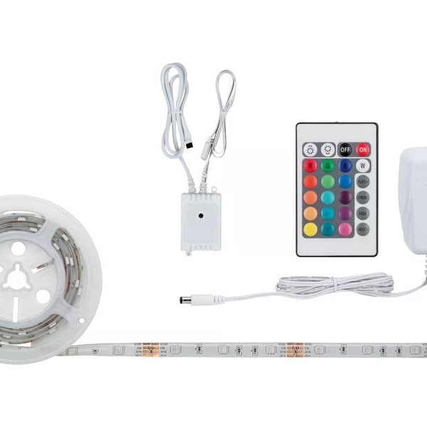 Paulmann SimpLED Strip Komplett-Set 1.5m 12W RGB Beschichtet