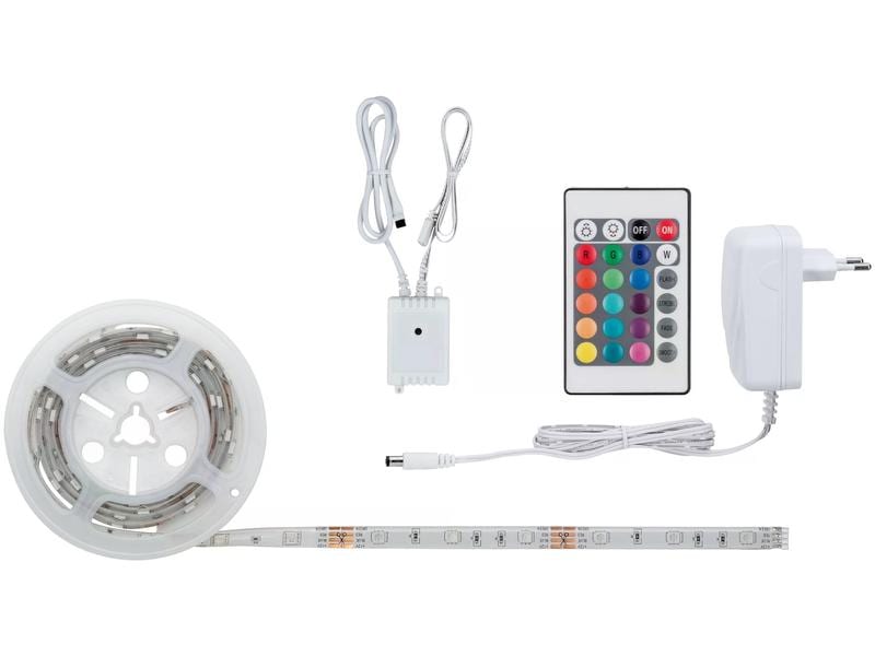 Paulmann SimpLED Strip Komplett-Set 1.5m 12W RGB Beschichtet