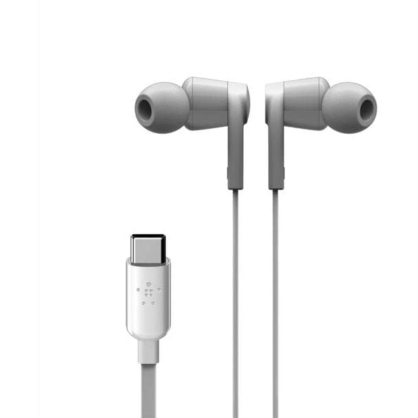 Belkin In-Ear-Kopfhörer Rockstar USB-C Anschluss Weiss