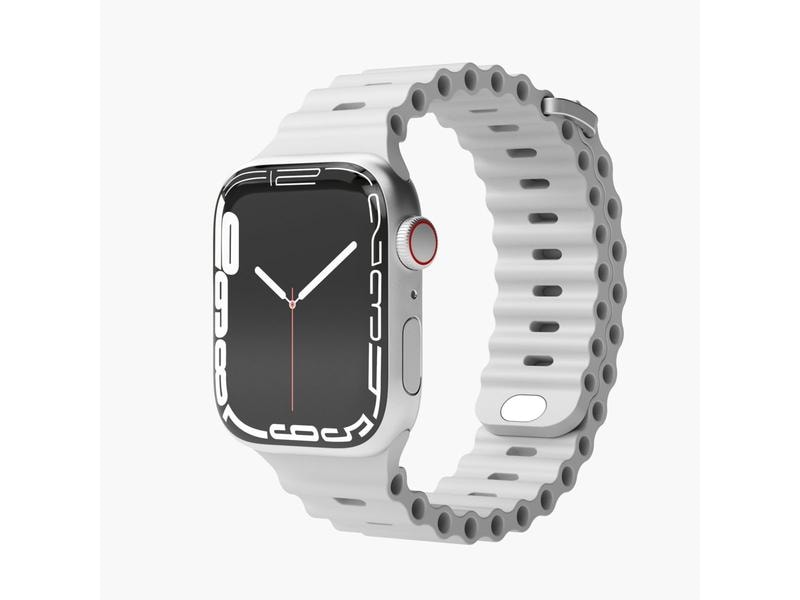 Vonmählen Wave Band Apple Watch 42/44/45/49 mm Light Gray